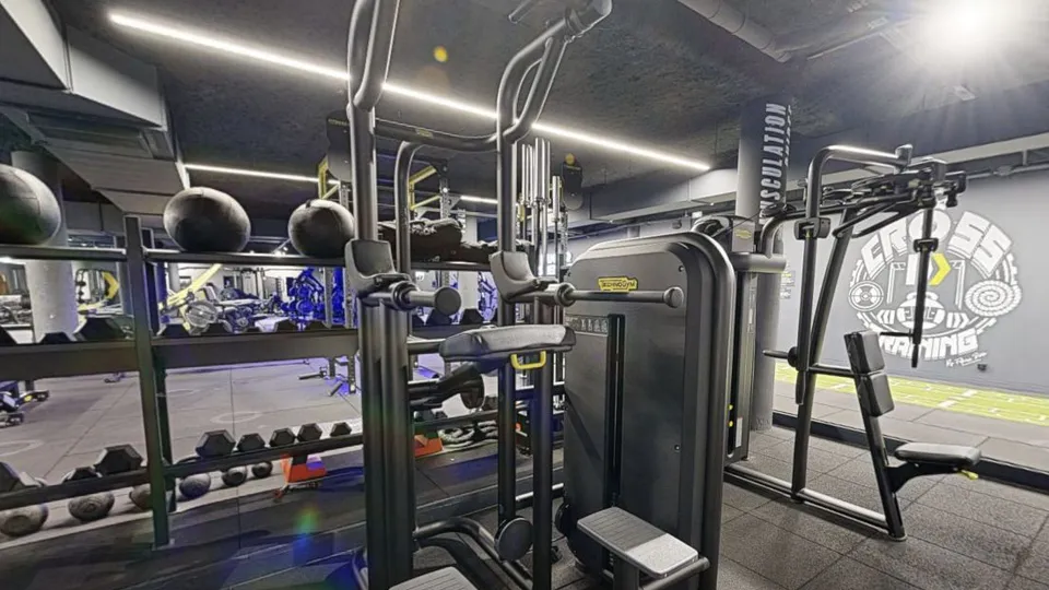 Illustration Fitness Park : Station poids du corps Technogym