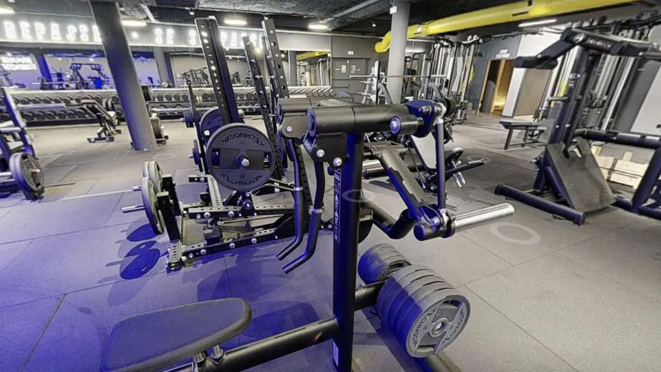 Illustration Fitness Park : Lateral Raise Gym 80