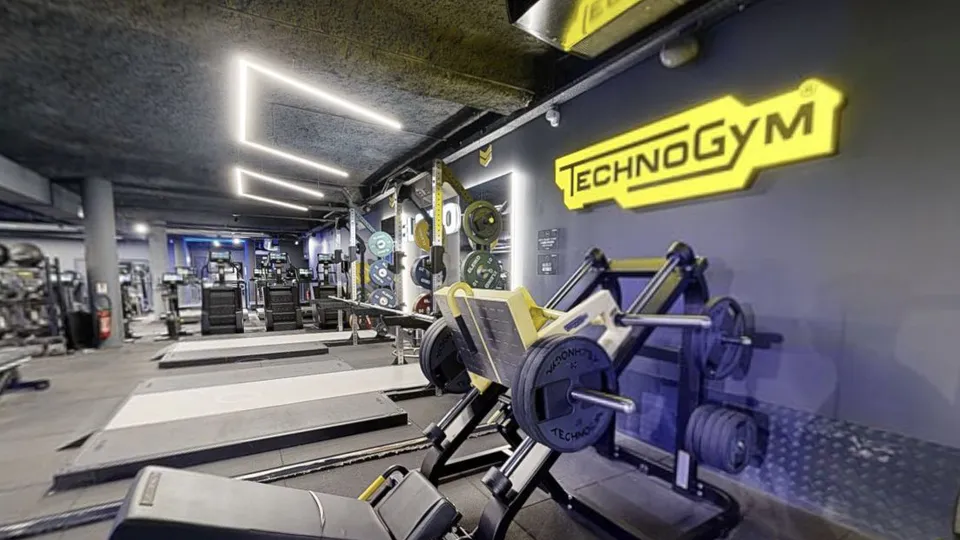 Illustration Fitness Park : Leg Press Incliné 45° Technogym