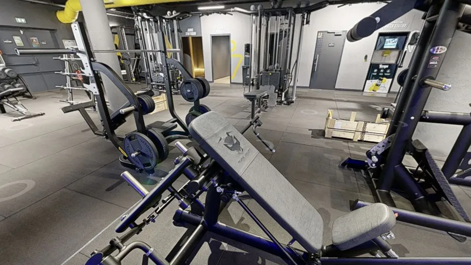 Illustration Fitness Park : Butterfly Dual Gym 80