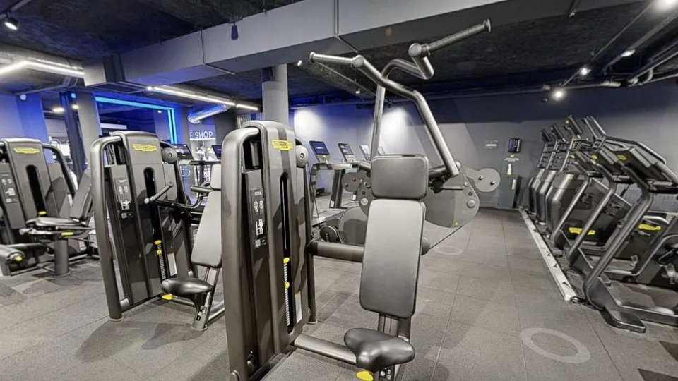 Illustration Fitness Park : Vertical Traction Technogym