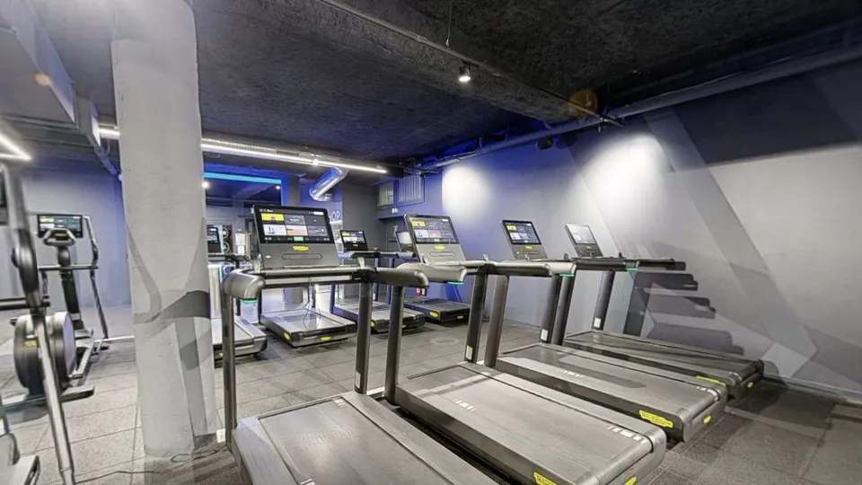 Illustration Fitness Park : Tapis de course Technogym