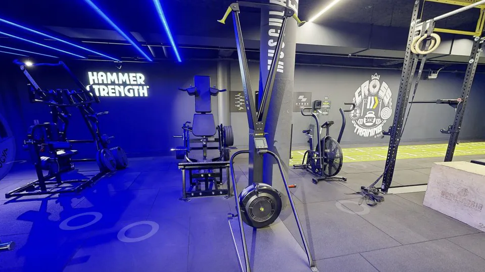 Illustration Fitness Park : Ski Machine (SkiErg)