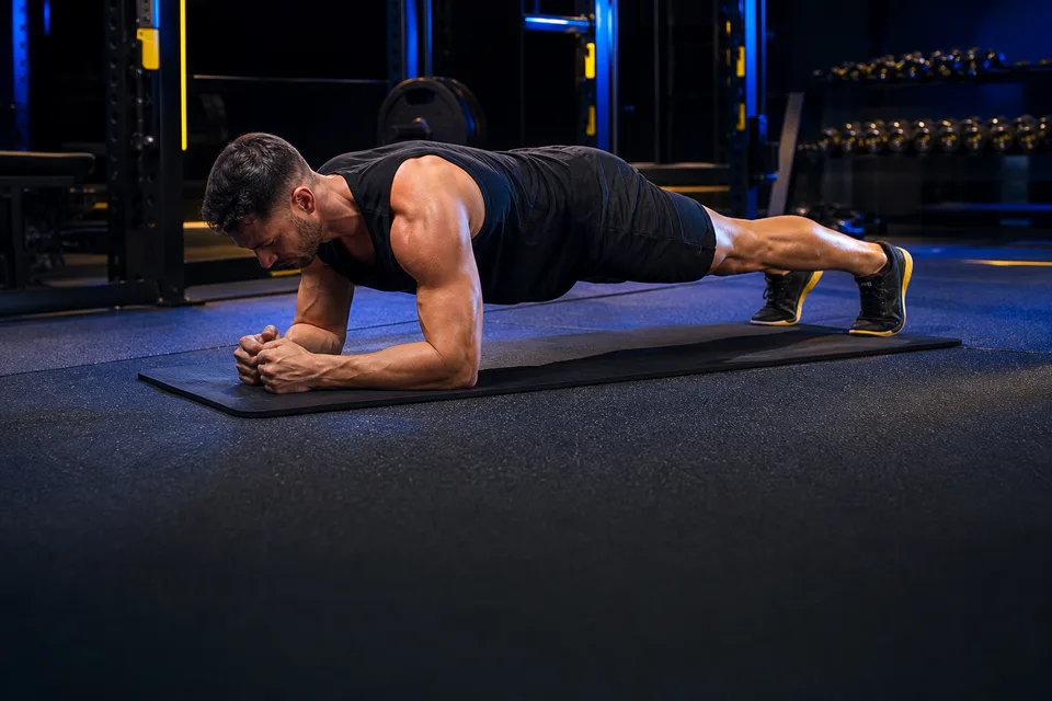 Illustration Fitness Park : Abdos