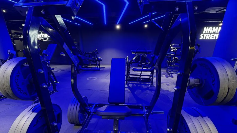 Illustration Fitness Park : Shoulder Press Iso Lateral Hammer Strength