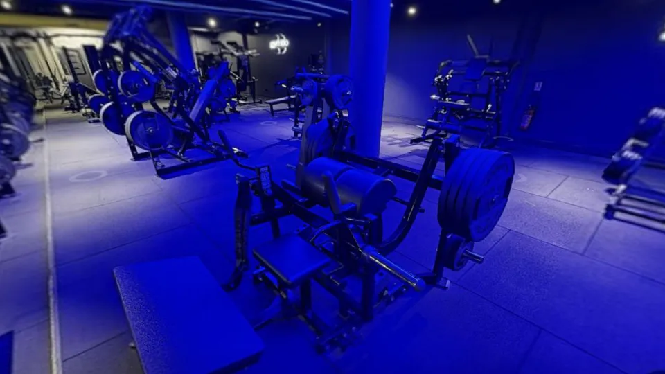 Illustration Fitness Park : Hip Thrust Machine Hammer Strength