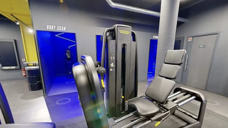 Illustration Fitness Park : Leg Press Technogym