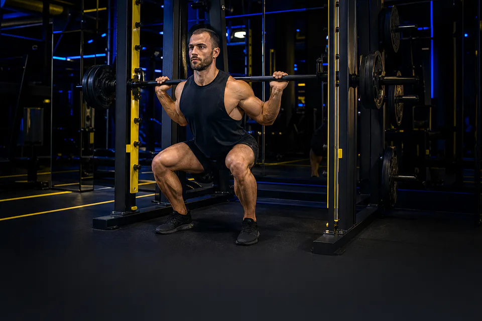 Illustration Fitness Park : Jambes